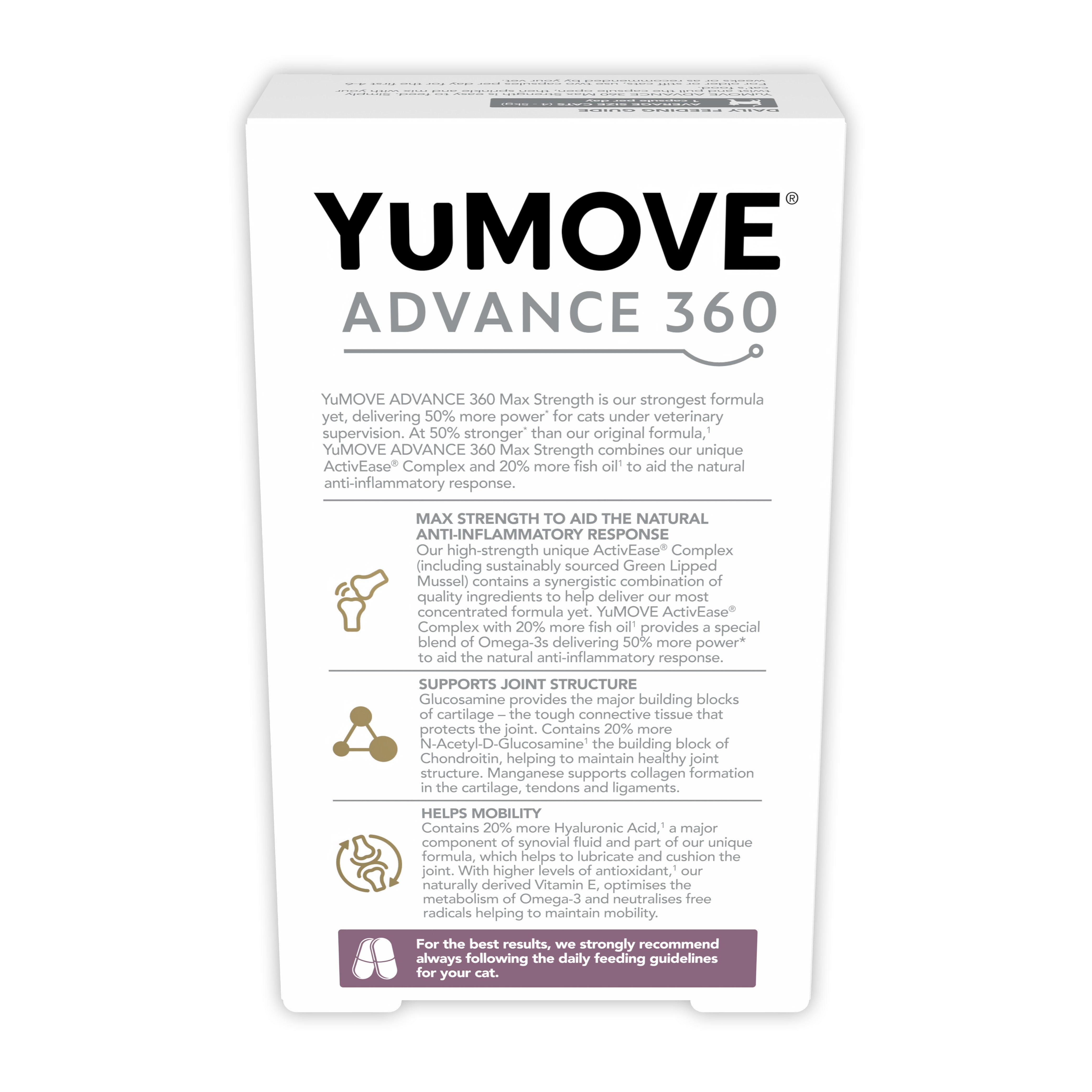YuMOVE ADVANCE 360 Max Strength Joint Care for Cats
