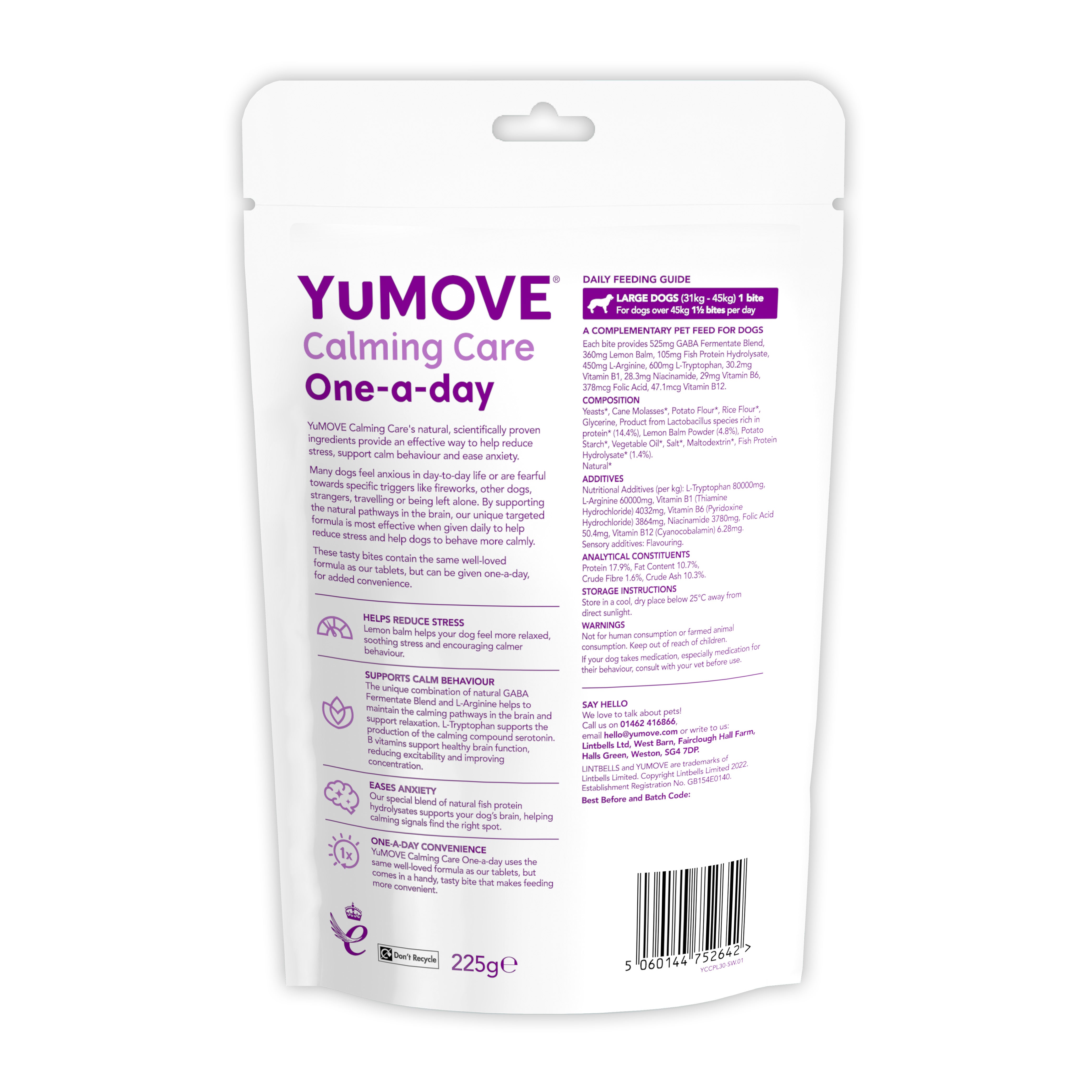 YuMOVE Calming Care One-a-day