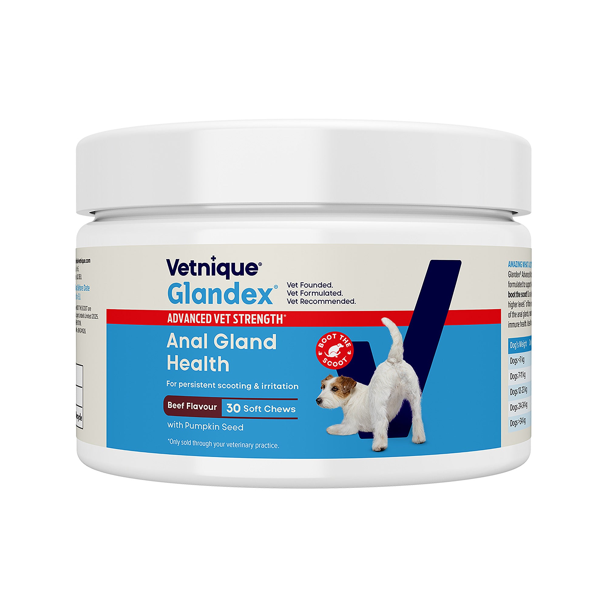 Glandex® Advanced Vet Strength Anal Gland Health chews