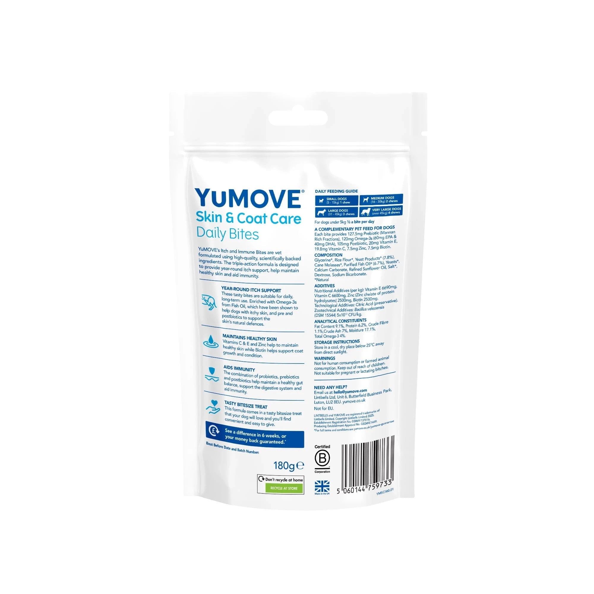 Skin & Coat Care Itch & Immune Daily Bites